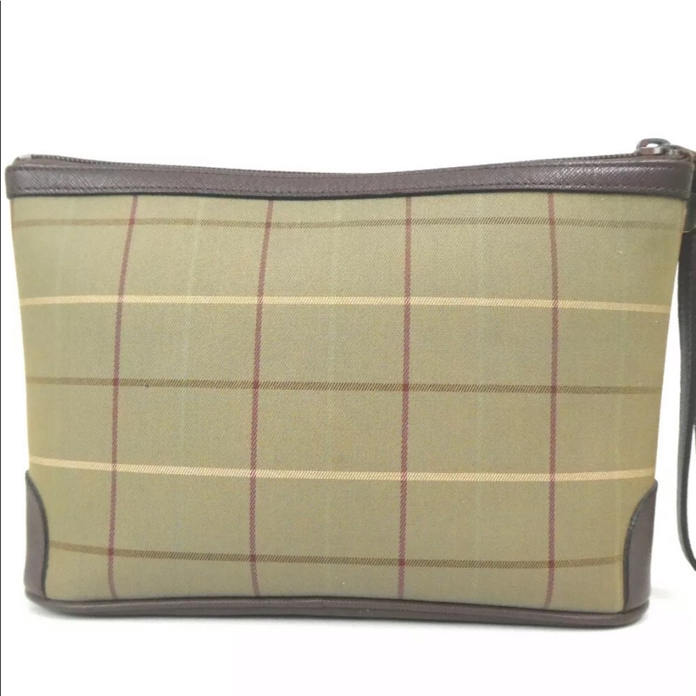 AUTH Vintage Burberry Wristlet - Picture 2 of 7